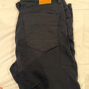 DU/ER Men's Black Pants